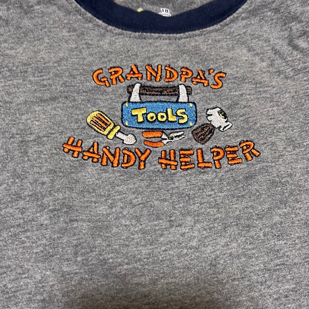 Grandpa’s Helper Onesie
